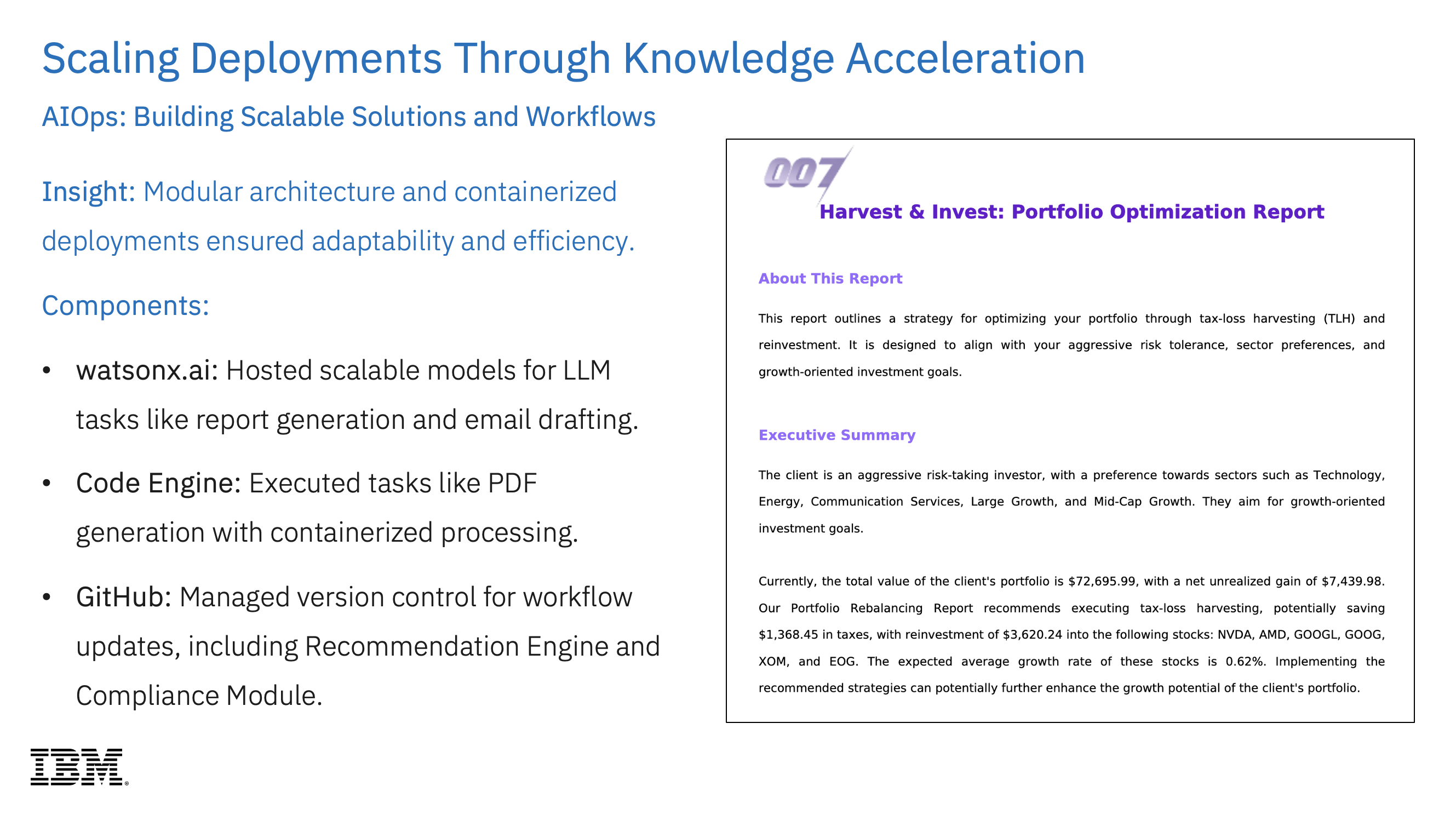 AIOps Modular Architecture