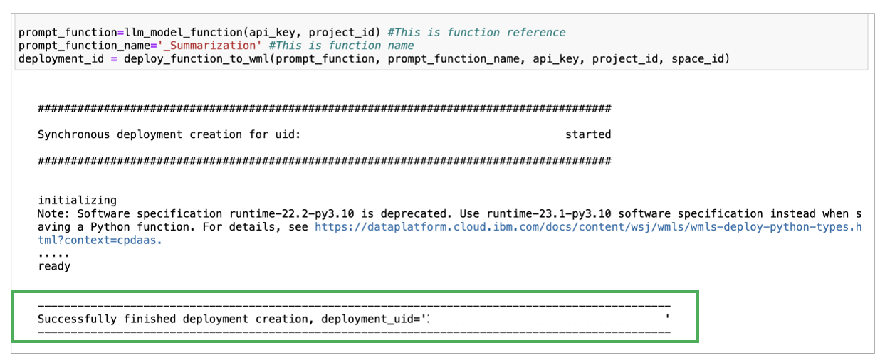 How to Find Deployment ID