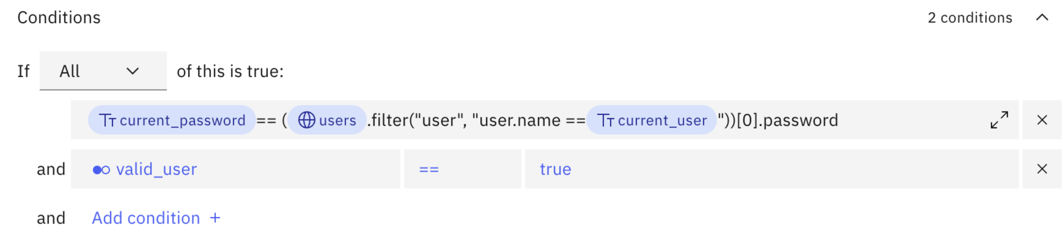 Valid Password Example